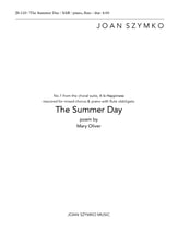 The Summer Day SAB choral sheet music cover